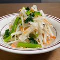 ☆GSSQHY☆'s cooksnap of when they made 大根　小松菜　食用菊のサラダ.