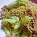 羽尼うに's cooksnap of when they made 激うま☆ペペロンチーノ風焼きそば☆.