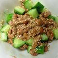 かぴーな's cooksnap of when they made おいしい納豆の食べ方☆IN胡瓜.