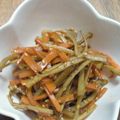 ちかきよ's cooksnap of when they made 簡単きんぴらごぼう.