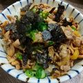 patepateco's cooksnap of when they made 鶏肉簡単！親鳥のかしわバター丼.