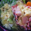 キャシーキャサリン's cooksnap of when they made 弁当に☆簡単!！キャベツの春色☆卵炒め.