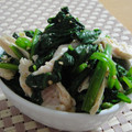 cocokame's cooksnap of when they made ささみとほうれん草のゴマ和え♪.