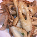 gundogs's cooksnap of when they made ■ちくわとしめじのマヨポン炒め■.