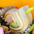 ３びきの子ぶたのまま's cooksnap of when they made ✿キュウリとカニかまのちくわ巻き✿.
