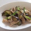きらり流れ星's cooksnap of when they made ～アスパラとなす～肉炒め in 丼弁当.