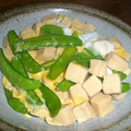yococoo's cooksnap of when they made 高野豆腐ときぬさやの卵とじ.