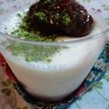 ゆうりママ's cooksnap of when they made 練乳ミルクプリン・抹茶と小豆白玉添え.