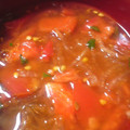 ☆うまたん★'s cooksnap of when they made しそとトマトの寒天スープ.