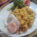 ゆのきちまま's cooksnap of when they made 炊飯器でカレーピラフ風.