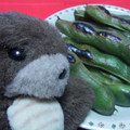 korakko's cooksnap of when they made 焼いただけぇの♪そら豆.