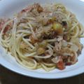 sleepfish's cooksnap of when they made トマトとツナの簡単パスタ♪.