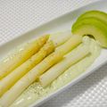 スマイルちょこ's cooksnap of when they made ホワイトアスパラのアボカドクリームソース.