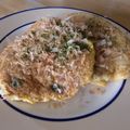 みっくママ's cooksnap of when they made ごはんでお好み焼き風.