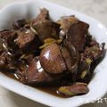 ちょこ☆ちょこ's cooksnap of when they made 鶏レバーの○○煮.