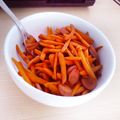 |mary|'s cooksnap of when they made 野菜嫌い解消！ひらひら人参のガリバタ炒め.