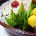 ｕｕｕ's cooksnap of when they made さやえんどう☆味付けはめんつゆだけ☆.
