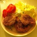 Duffy♡'s cooksnap of when they made 鶏ミンチのごまハンバーグ.