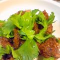 るびにゃん's cooksnap of when they made 鶏から揚げのセロリおろしがけ・芹菜炸鶏肉.