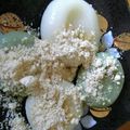 笑夢's cooksnap of when they made ふわっと☆豆腐だんごの黒蜜きなこ.