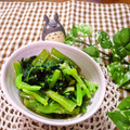 悠おかしゃん's cooksnap of when they made むちゃ簡単▼青菜の麺つゆマヨ和え▼.