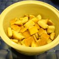 音まま's cooksnap of when they made パン耳で☆サクサクノンオイルクルトン.