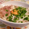 rie-tin's cooksnap of when they made うどんで和風カルボナーラ♪.