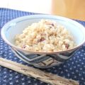 矢切のねぎちゃん's cooksnap of when they made 玄米ご飯_小豆とはと麦入り（炊飯器）.