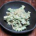あいぱらりん's cooksnap of when they made ゴーヤにがうりのごま味噌マヨ和え♪.