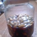 ぽんぽん堂's cooksnap of when they made ラッキョウのしょうゆ漬け.