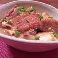 umizarusuki's cooksnap of when they made 親子丼風☆厚揚げ＆新玉ねぎの卵とじ.
