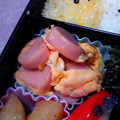ひめポ's cooksnap of when they made 魚肉ソーセージと卵の炒め物.