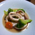 ブルーポピィ's cooksnap of when they made ブロッコリーに染みるぅ！イカの中華煮.