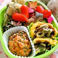 ＴＷＯＨＥＡＲＴＳ's cooksnap of when they made ★☆ほうれん草とハムのゴマ和え☆★.