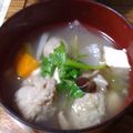 ohkeiko's cooksnap of when they made ほっけのつみれ汁.