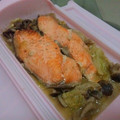 まりもこりー's cooksnap of when they made ルクエで鮭のちゃんちゃん焼き.