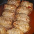 トムラウシ's cooksnap of when they made 簡単☃お揚げのロールキャベツ.