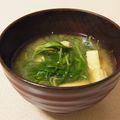 mogumokura's cooksnap of when they made おかひじきの味噌汁.