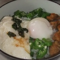 きらり流れ星's cooksnap of when they made 簡単☆オクラと長いものとろとろ丼.