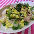 るらちゃん's cooksnap of when they made 簡単！　ツナマヨコーン丼.