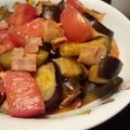サトモユリア's cooksnap of when they made ナスとトマトのガーリックしょう油ソテー.