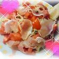 𝗇 𝖺 𝗍 𝗌 𝗎's cooksnap of when they made トマトの冷製パスタ.