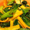 Raigumama's cooksnap of when they made あと１品！簡単メンマと青菜の炒め物.