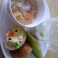 あずままん's cooksnap of when they made ❤オープンサンドでヒヨコちゃん❤キャラ弁.