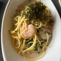 たんたん　's cooksnap of when they made たらこのバタークリームパスタ.