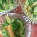 SILK0205's cooksnap of when they made ➏うまい菜とソーセージのバター醤油炒め➏.