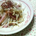 キョク's cooksnap of when they made ピリ辛☆刺激的なもやし・・.