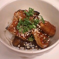 龍青空ママ's cooksnap of when they made 土用の丑の日に☆うなぎと茄子の簡単丼.