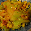 みかん主婦's cooksnap of when they made 今夜の献立：有合わせ野菜（青梗菜、エリンギ、タマネギ、キャベツ等）のキムチ炒め.