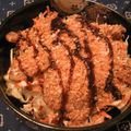 berry_a's cooksnap of when they made パン粉を炒めて♪なんちゃってトンカツ丼.
